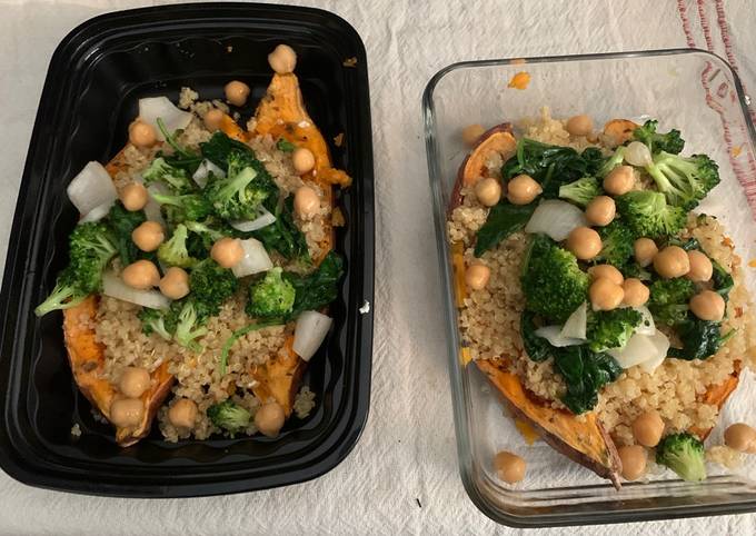 Recipe of Mario Batali Sweet Potato Veggie Bowl