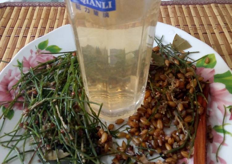 Refresco de cebada tostada y cola de caballo