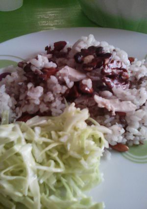 صورة لوصفة رز على دجاج