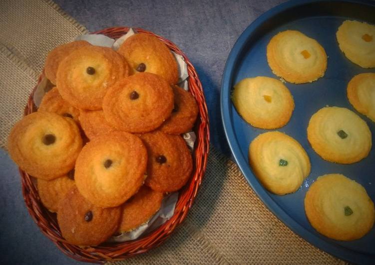 Steps to Make Quick Butter cookies