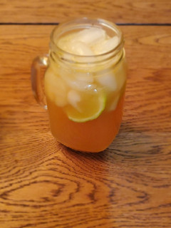 A picture of Gin gin mule (my own version).