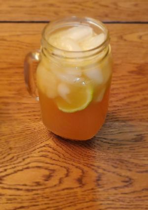 A picture of Gin gin mule (my own version).