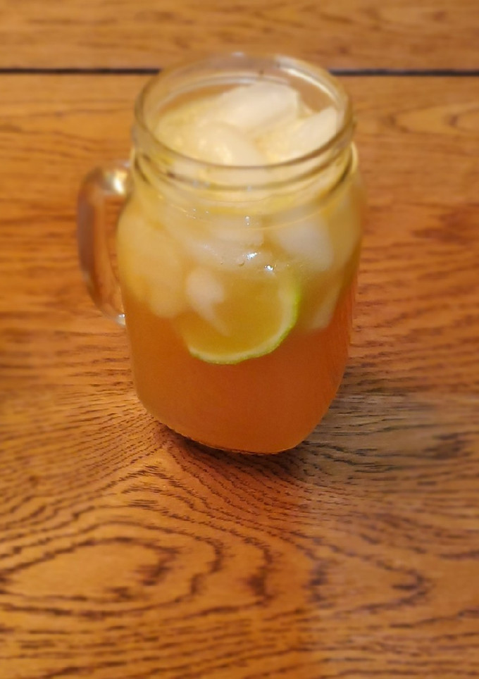 A picture of Gin gin mule (my own version).