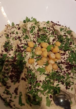 صورة لوصفة حمص 😋