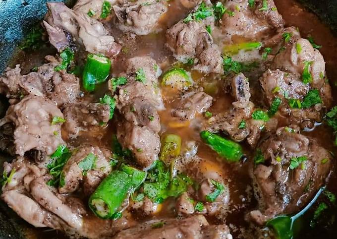 Cholistani Street Style Chicken Karahi 🍲🍲 Recipe