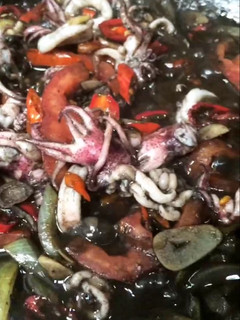Foto resep Oseng cumi pedas