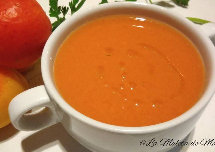 Gazpacho de albaricoque