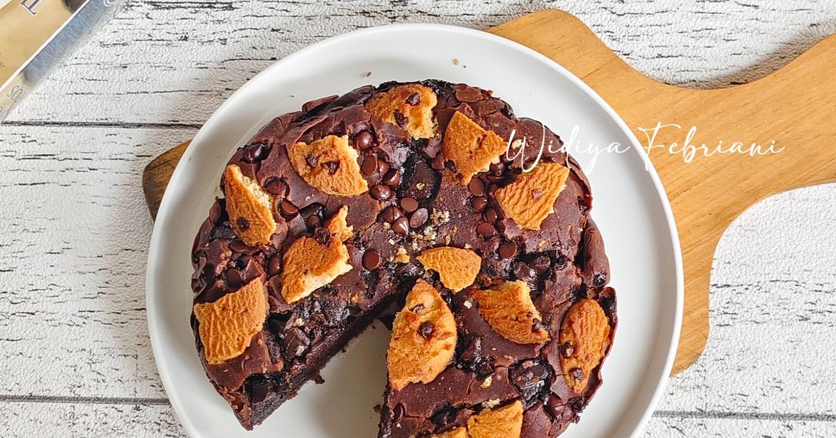 Brownies Mochi / Mochi Cake Cokelat Lumer