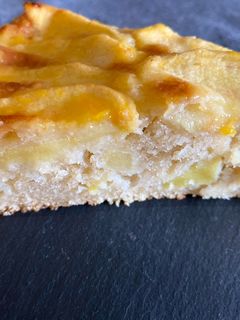 Una foto de Tarta de manzana fácil