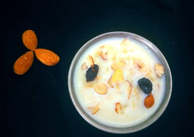 Famous south indian delicious Aval payasam