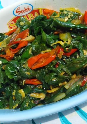Foto resep Tumis Genjer Teri Pedas