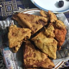 A picture of Bread pakora.