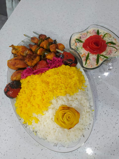 عکسی از دستور 💛جوجه کباب درفر💛