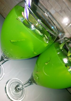 A picture of Mint lemonade.