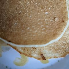 Gluten-free banana Scotch pancakes A picture of Gluten-free banana Scotch pancakes.