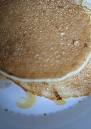 A picture of Gluten-free banana Scotch pancakes.