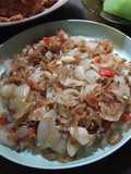 Oseng Teri Nasi
