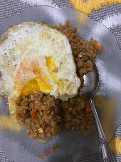 Foto resep Nasi goreng ikan asin