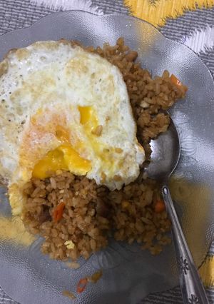 Foto resep Nasi goreng ikan asin