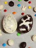 🪺🐰Huevos de Pascua fáciles: oreo y marmolado 🐰🪺 A prueba de fallas