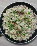 Trứng chiên thịt xay