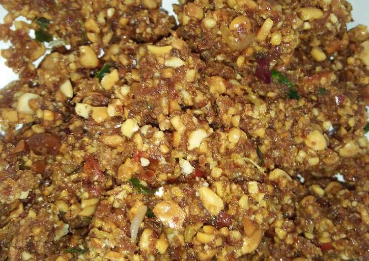 Resep Sambel Pecel Khas Magetan ala bundadewi rasanya superr, Enak Banget