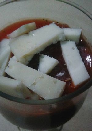 Foto principal de Zumo de tomate con guarnición
