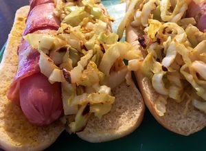 Una foto de Hot dogs