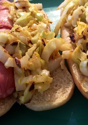 Una foto de Hot dogs