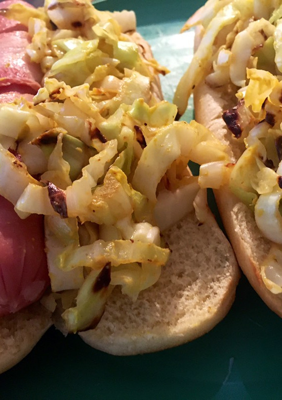 Una foto de Hot dogs