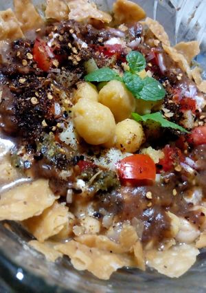 A picture of Mix Dahi Bara Chaat.