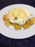 Ñoquis de Zapallo(calabaza)con Bechamel y Espinaca
