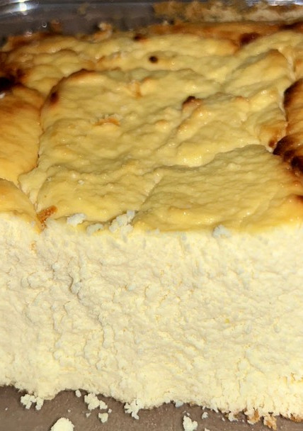 Una foto de Ricoton o cuadrado de ricota keto y saludable
