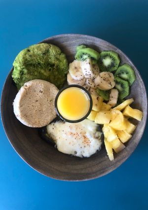 Una foto de Desayuno rico y libre de gluten