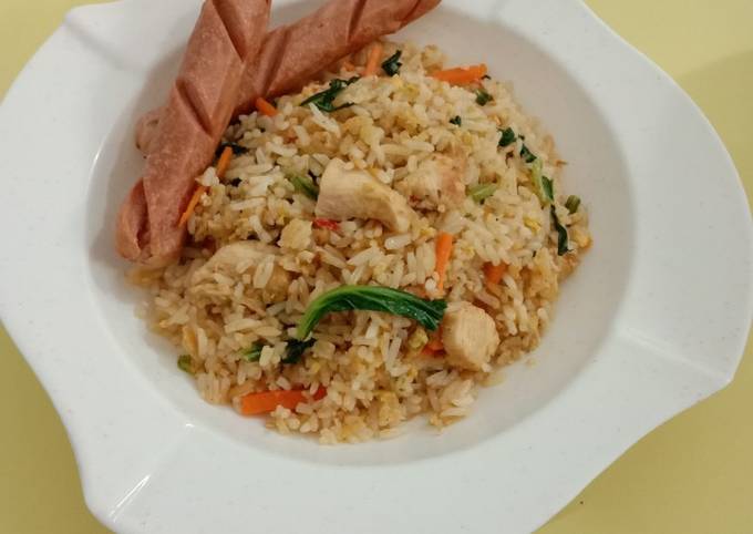 Resipi Nasi Goreng Kampung Oleh Noor Atika Mahamood Cookpad