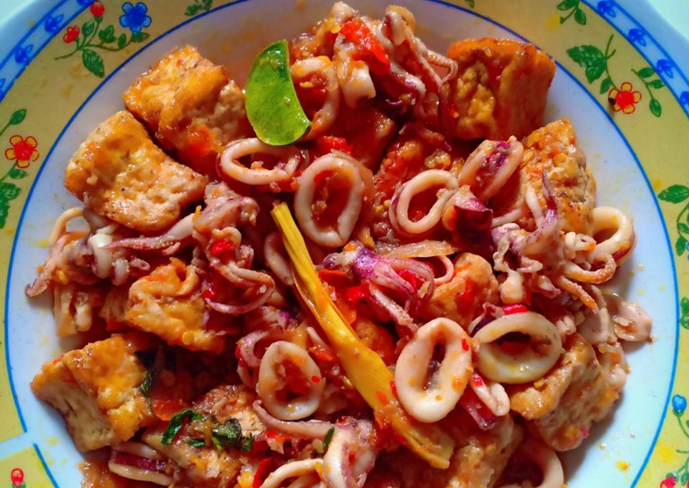 Cumi Tahu Rica-Rica