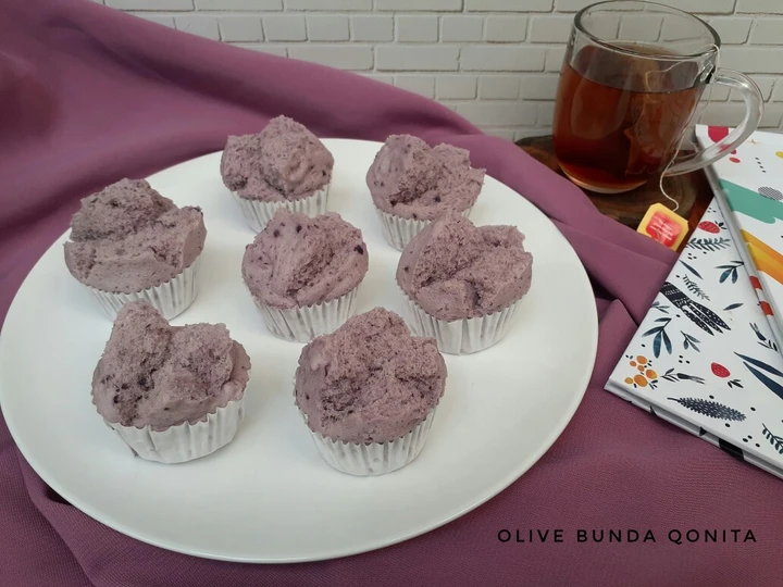 Langkah Mudah untuk Menyiapkan Resep Bolu kukus mekar ubi ungu yang Bisa Manjain Lidah Anti Ribet, Sempurna