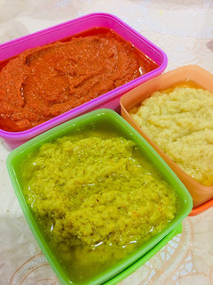 Foto resep Bumbu dasar merah, kuning & putih