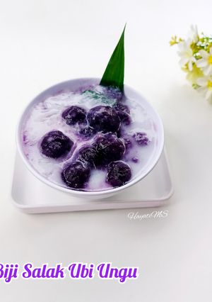 Foto resep Biji Salak Ubi Ungu
