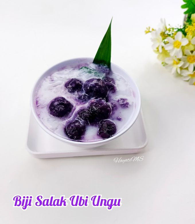 Foto resep Biji Salak Ubi Ungu