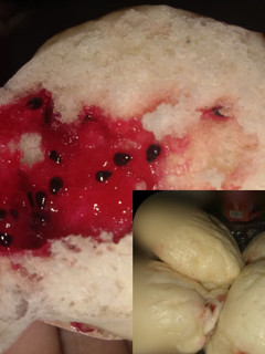 Foto resep Bakpao empuk isi selai buah naga
