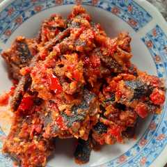 รูปของ Sambalado ikan belut pedas manis