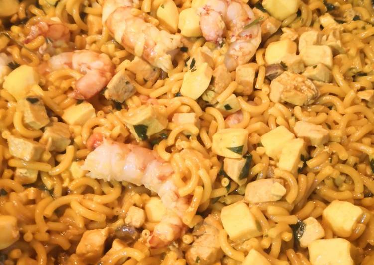 Fideuá de marisco (a mi manera)