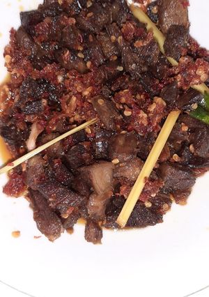 Foto resep Balado daging sapi di masak pake cinta