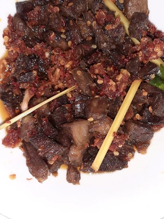 Langkah Gampang Membuat Resep Balado daging sapi di masak pake cinta Anti Ribet, Lezat Sekali
