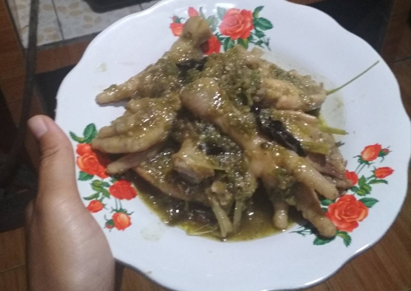Ceker sambel rawit