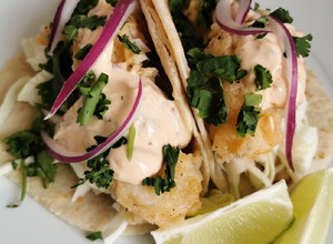 Una foto de Tacos de pescado