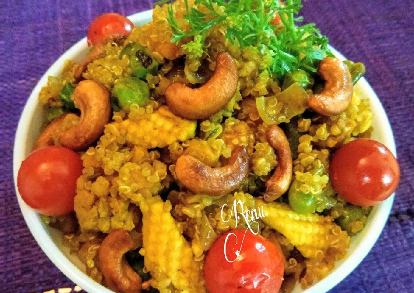 Quinoa Dum Biryani