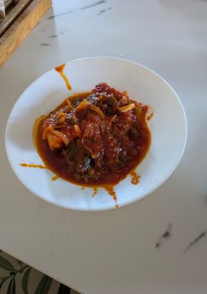 Una foto de Bacalao con Tomate