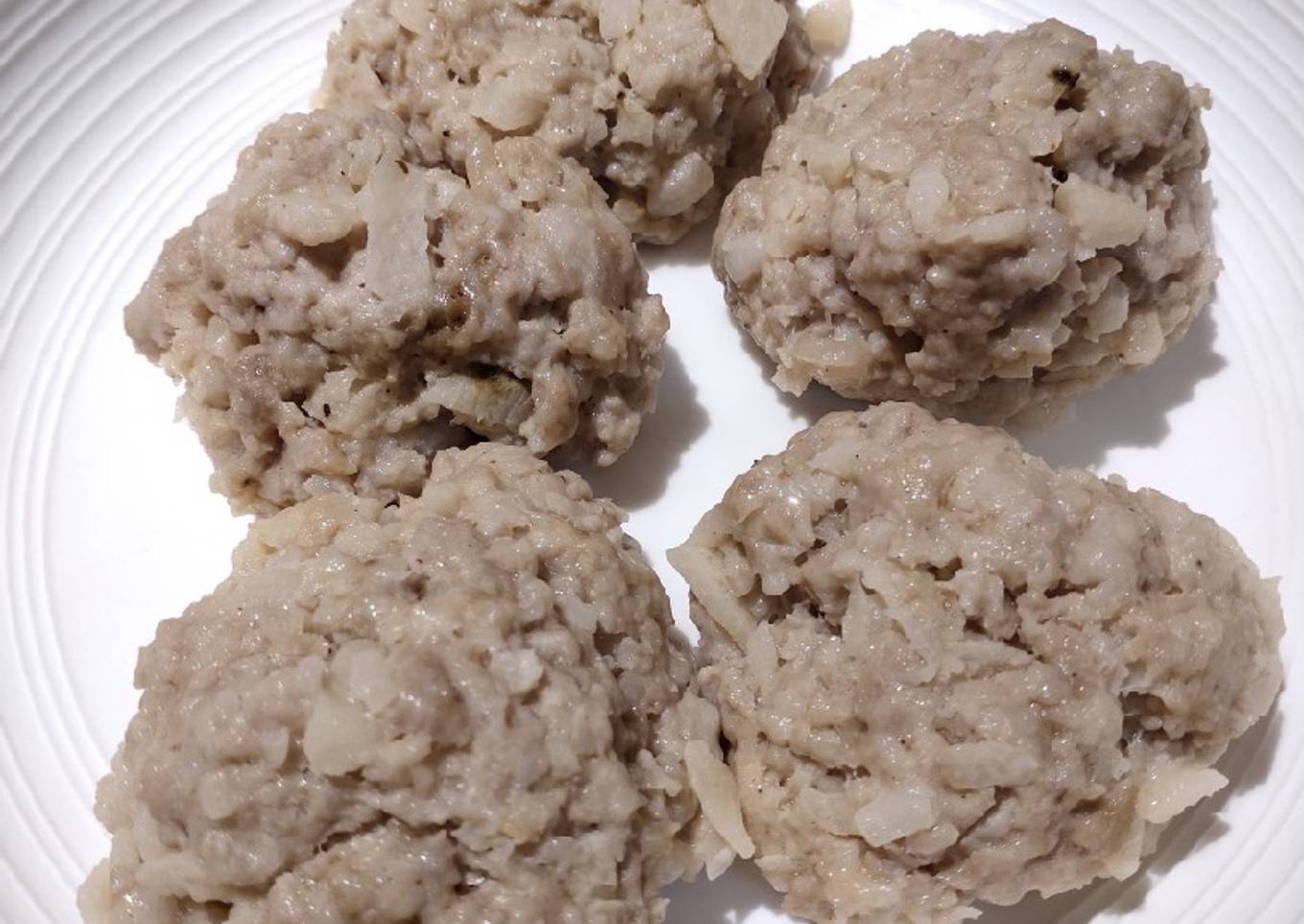 Chestnut and steamed pork